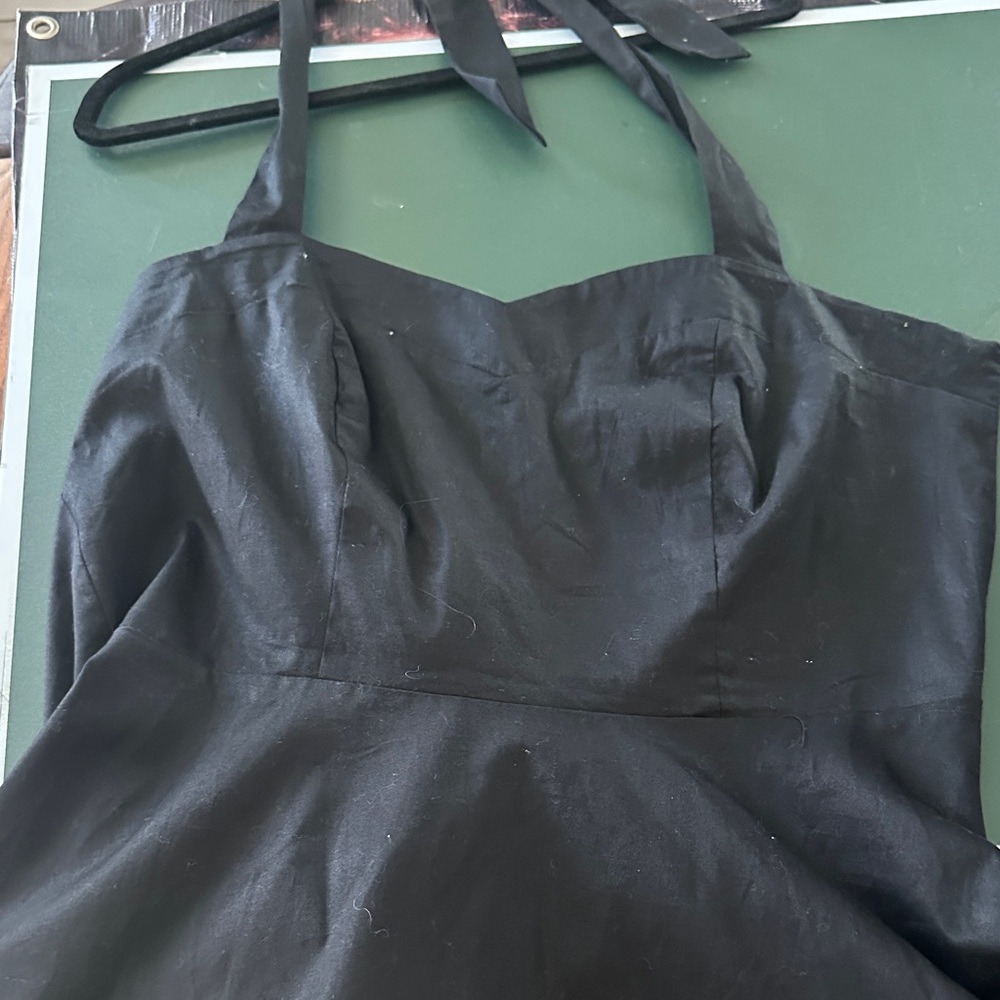 Black Halter Dress